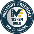 Military Friendly School 2023-2024